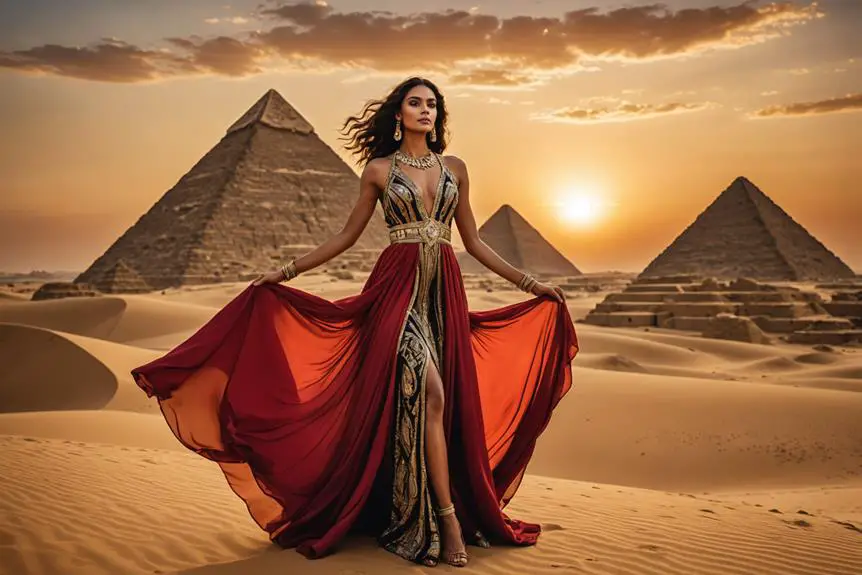 egyptian fashion model icons