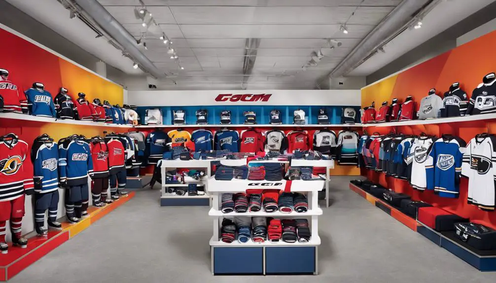 leading hockey clothing brands