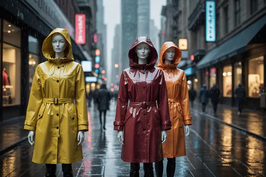 luxury raincoat price trends