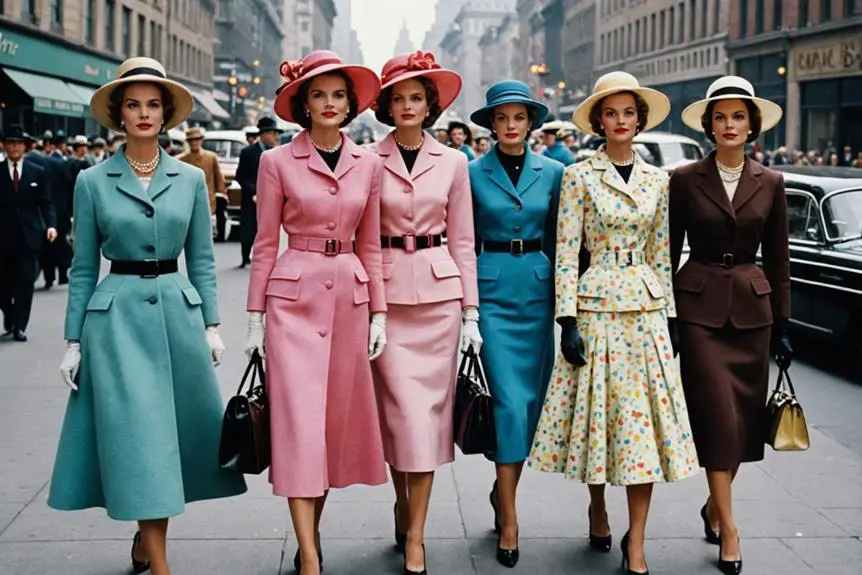 Popular Mid 1950s Fashion Brands