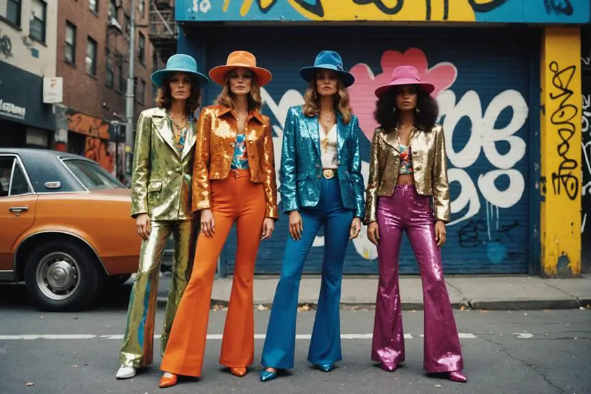 stylish 1970s retro fashion