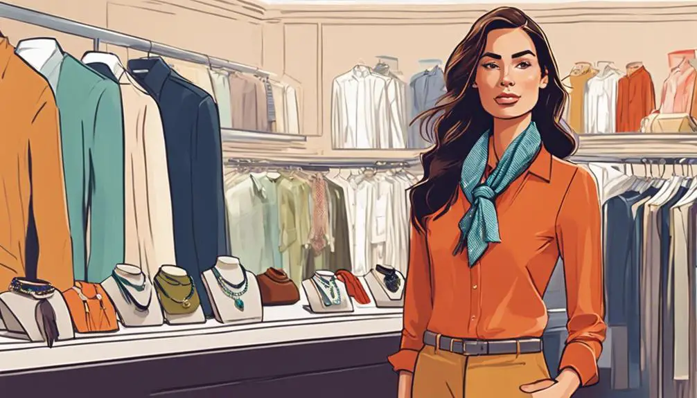 stylish accessories presentation techniques