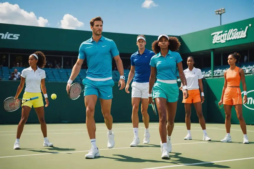 top tennis apparel brands