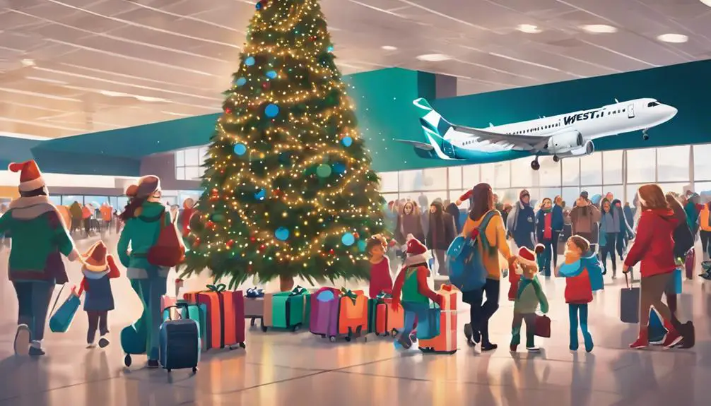 westjet s holiday surprise event