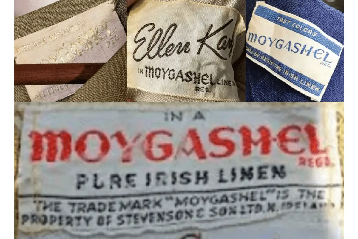 1950s Moygashel tags