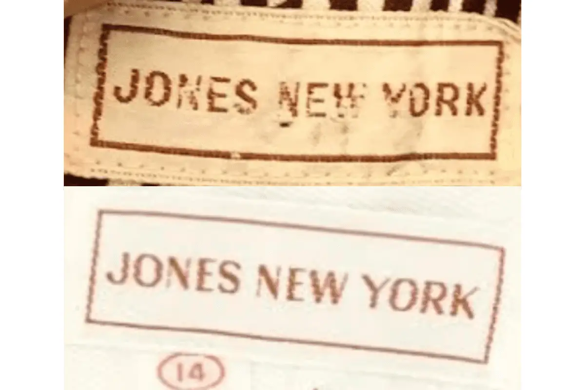 1970s Jones New York tags