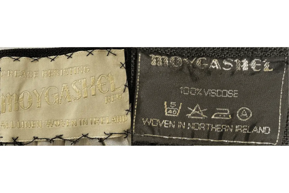 1970s Moygashel tags