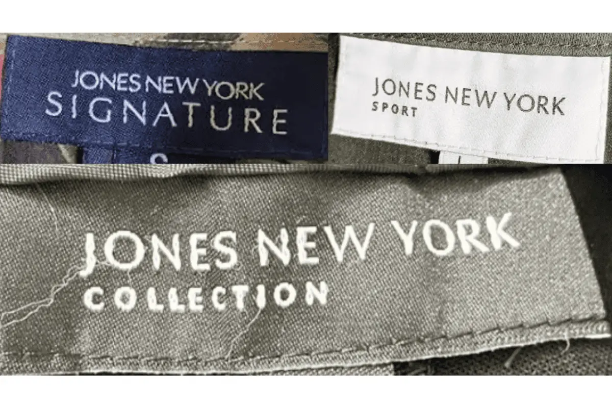 2000s Jones New York tags