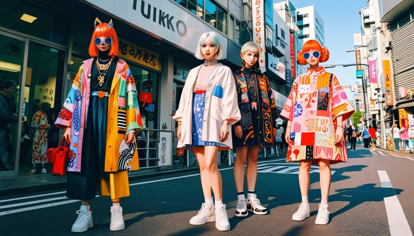 Exploring the vibrant landscape of Japanese fashion