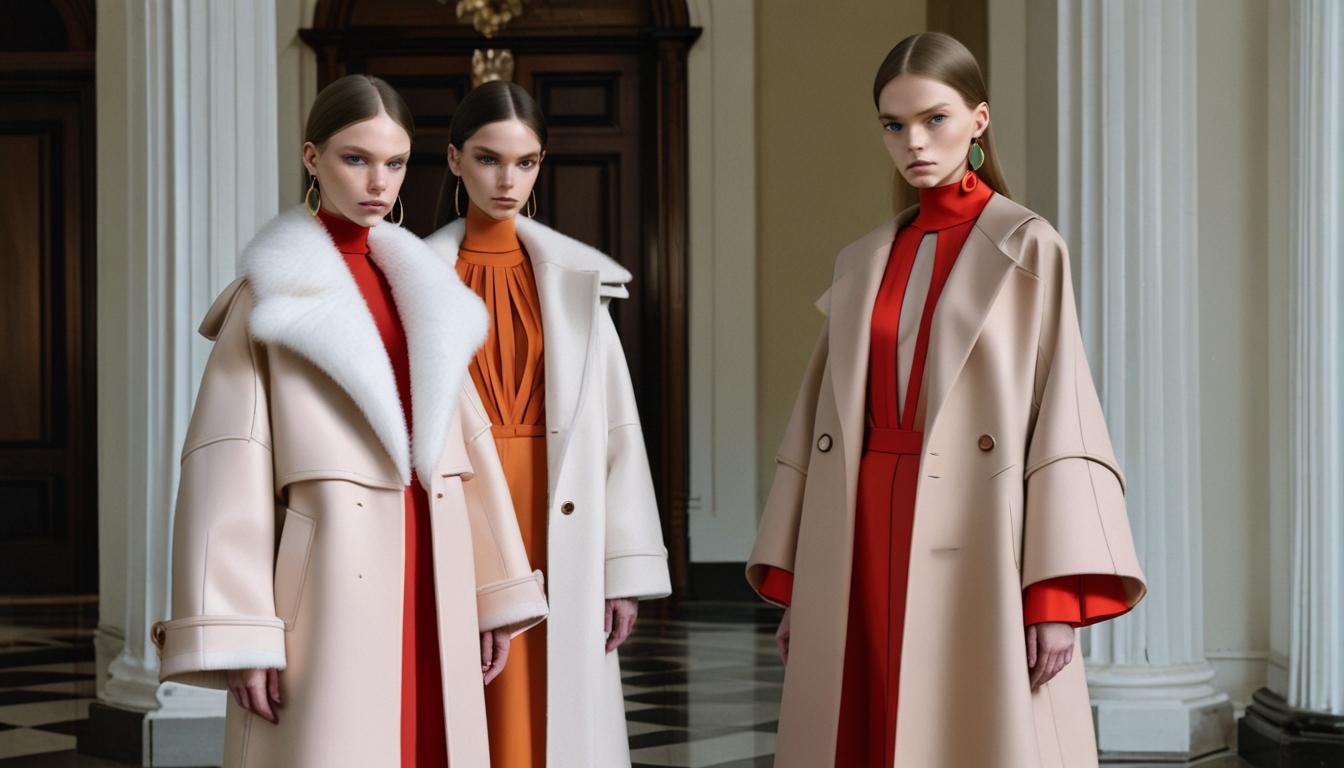 Svitlana Bevza showcases sustainable outerwear collection at Ukrainian Institute