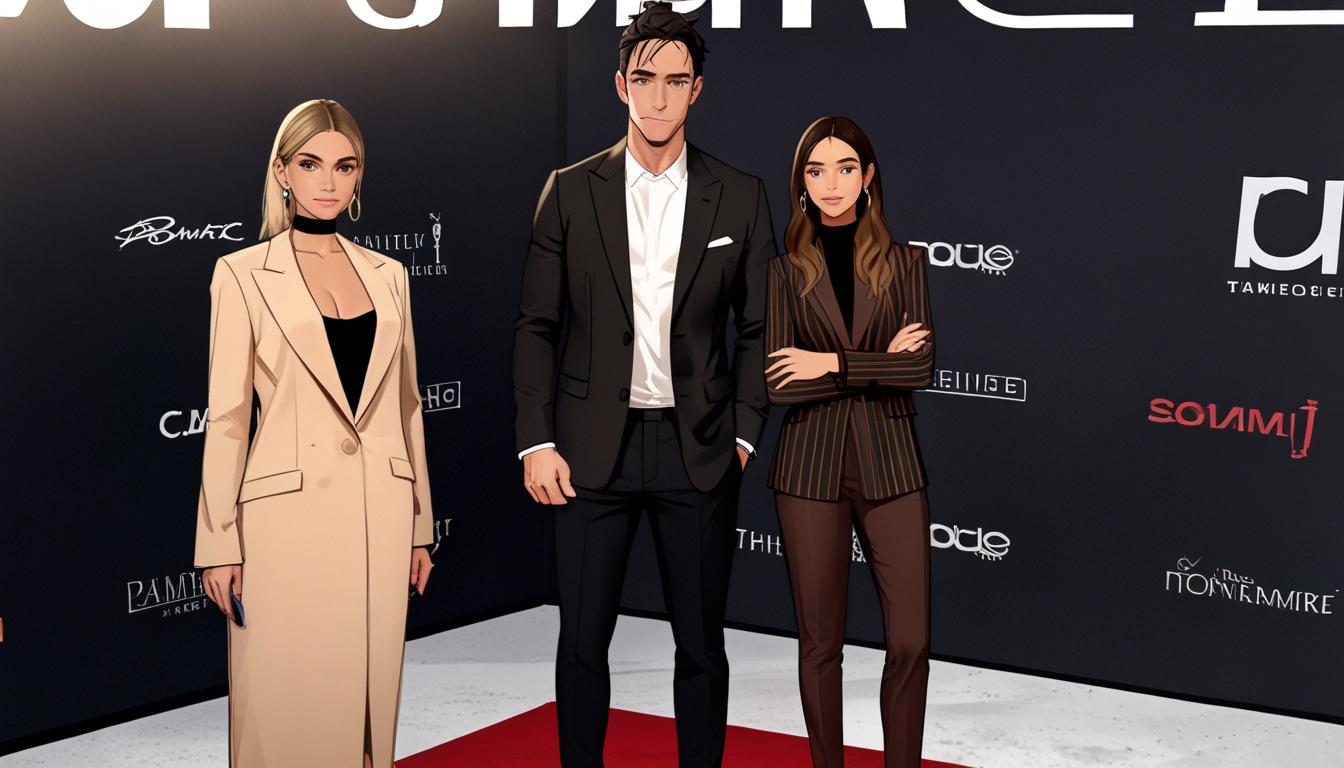 Jenn Tran and Sasha Farber capture attention at ‘Suits LA’ premiere