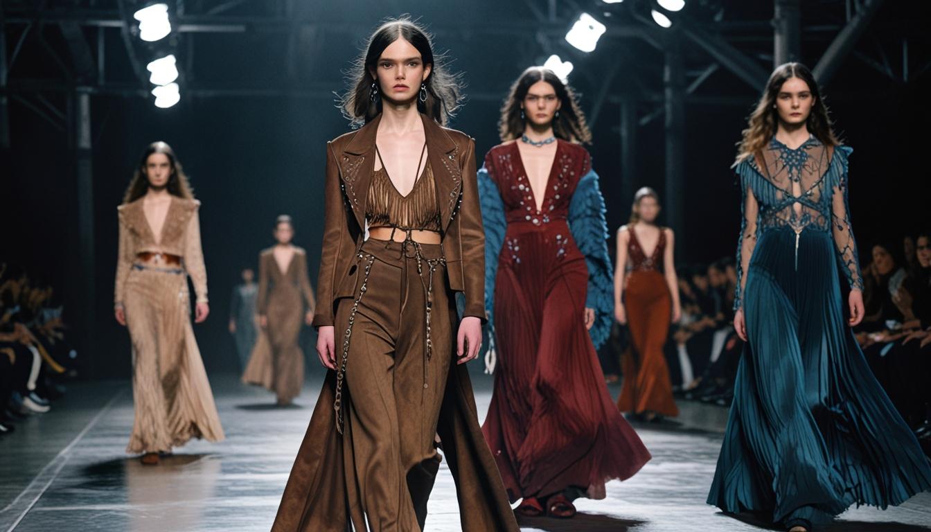 Lela Rose draws inspiration from Fred Harvey for fall 2025 collection