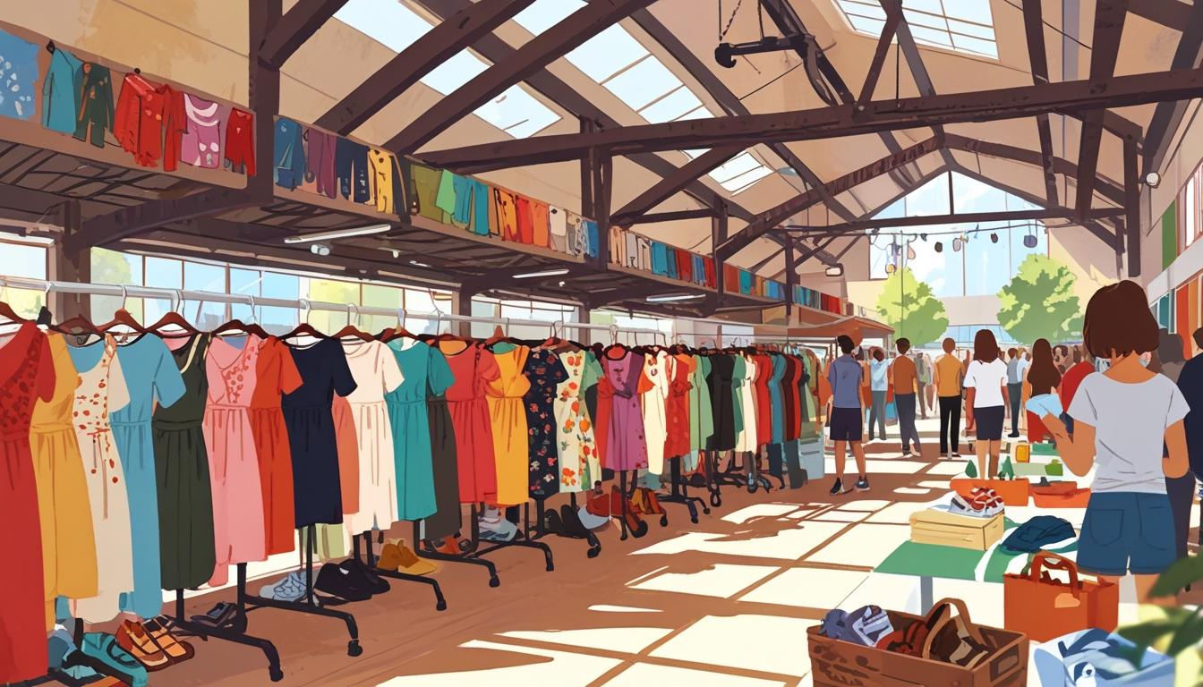 Langenhagen church hosts flea market for affordable confirmation attire