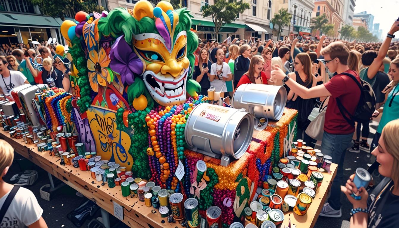 New Orleans enhances sustainability efforts with Recycle Dat! initiative for Carnival