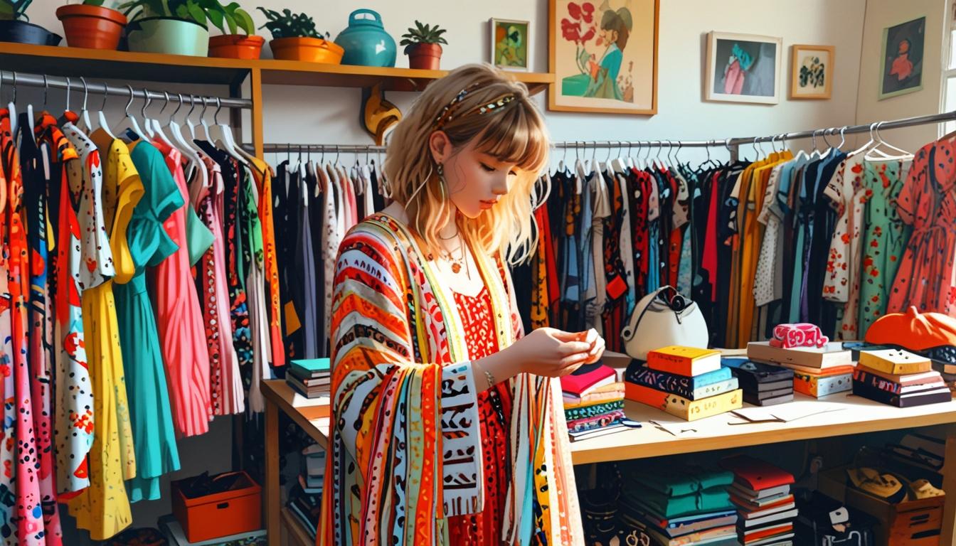 Young entrepreneur finds success in vintage fashion reselling