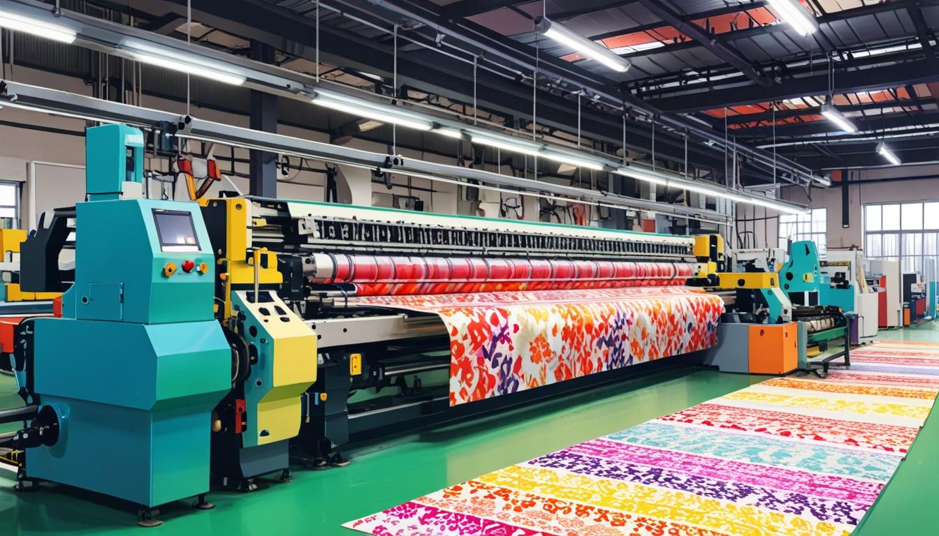 Growth forecast for digital textile printing market