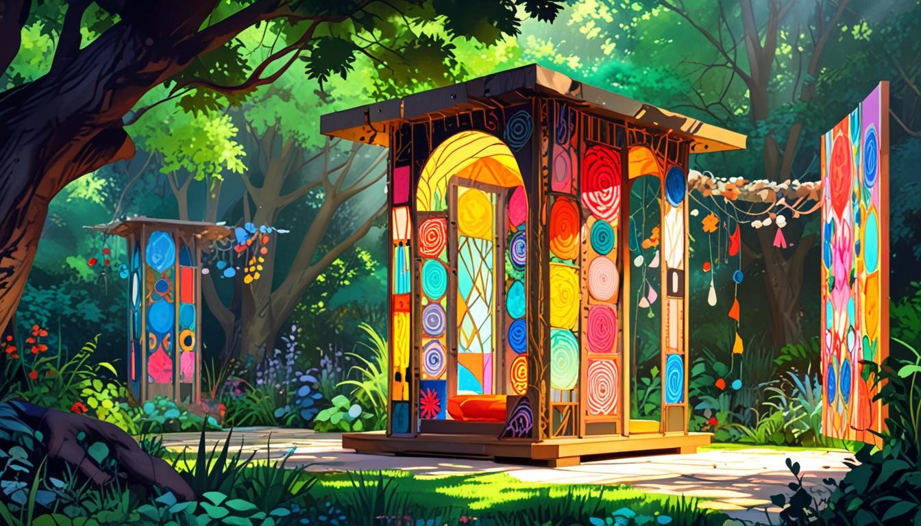 A vibrant art installation opens at the Royal Botanical Gardens