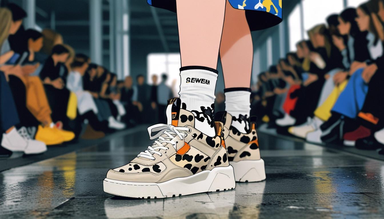 Adidas and ASOS unveil cow print trainers for spring/summer 2025