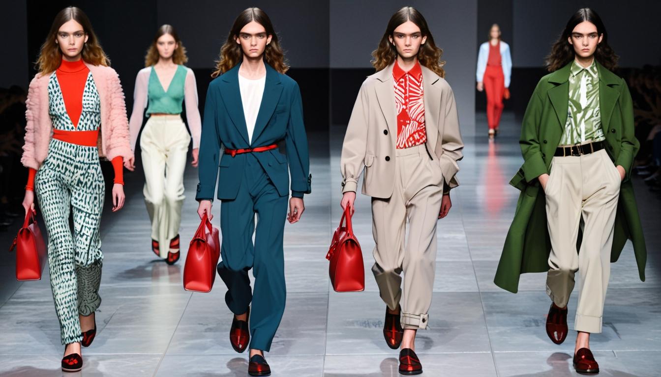 Giorgio Armani showcases innovative Emporio collection at Milan Fashion Week