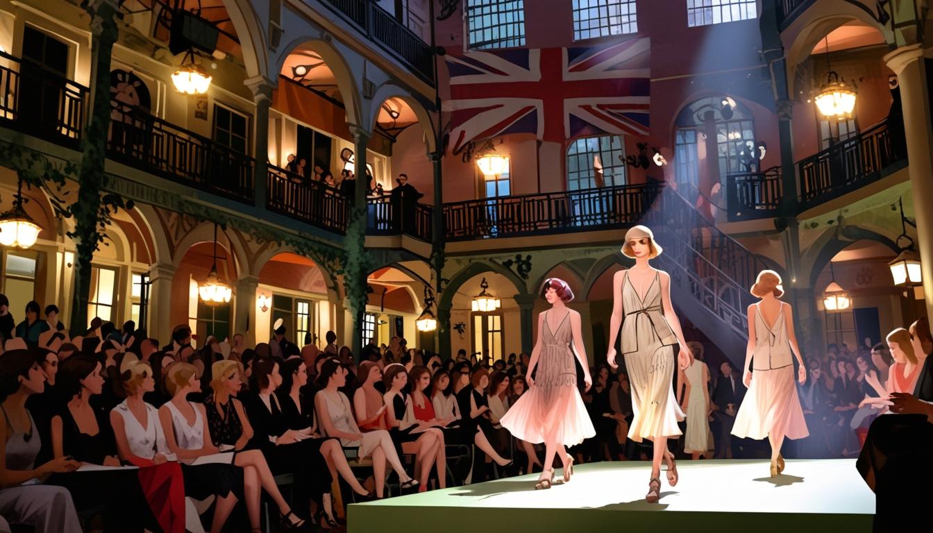 Kent & Curwen presents whimsical fall 2025 collection in historic venue