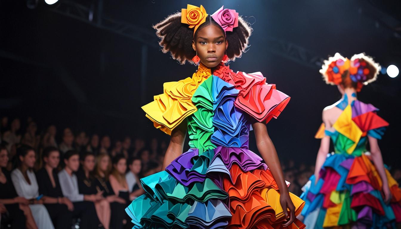 Darryl Bedford to showcase innovative origami-inspired dresses at London Fashion Week