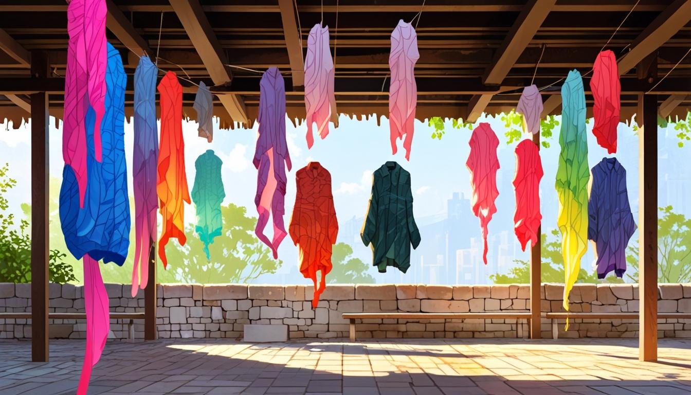 Kari Anne Helleberg Bahri explores human experiences through textile art