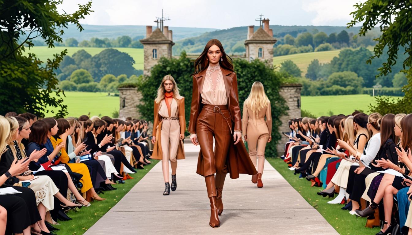 Sarah Staudinger’s Fall 2023 collection inspired by the English countryside