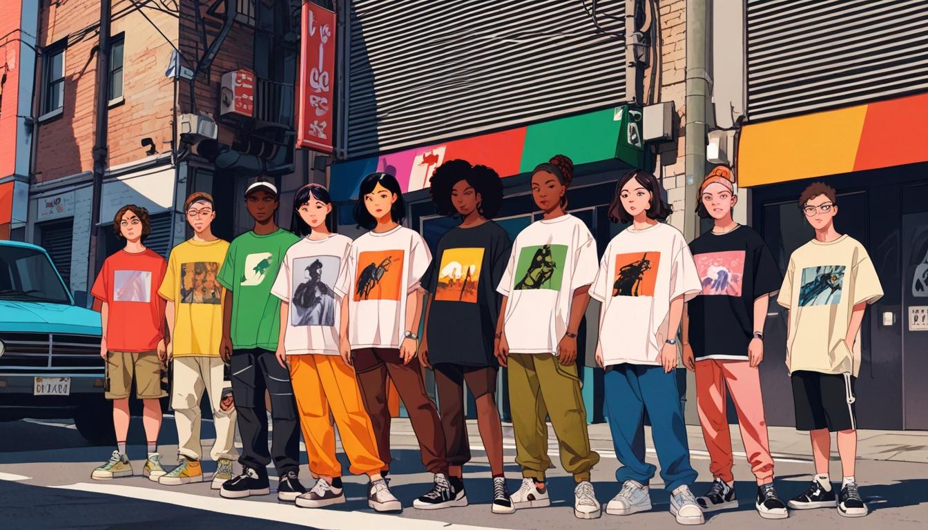 The evolution of graphic tees in sustainable streetwear