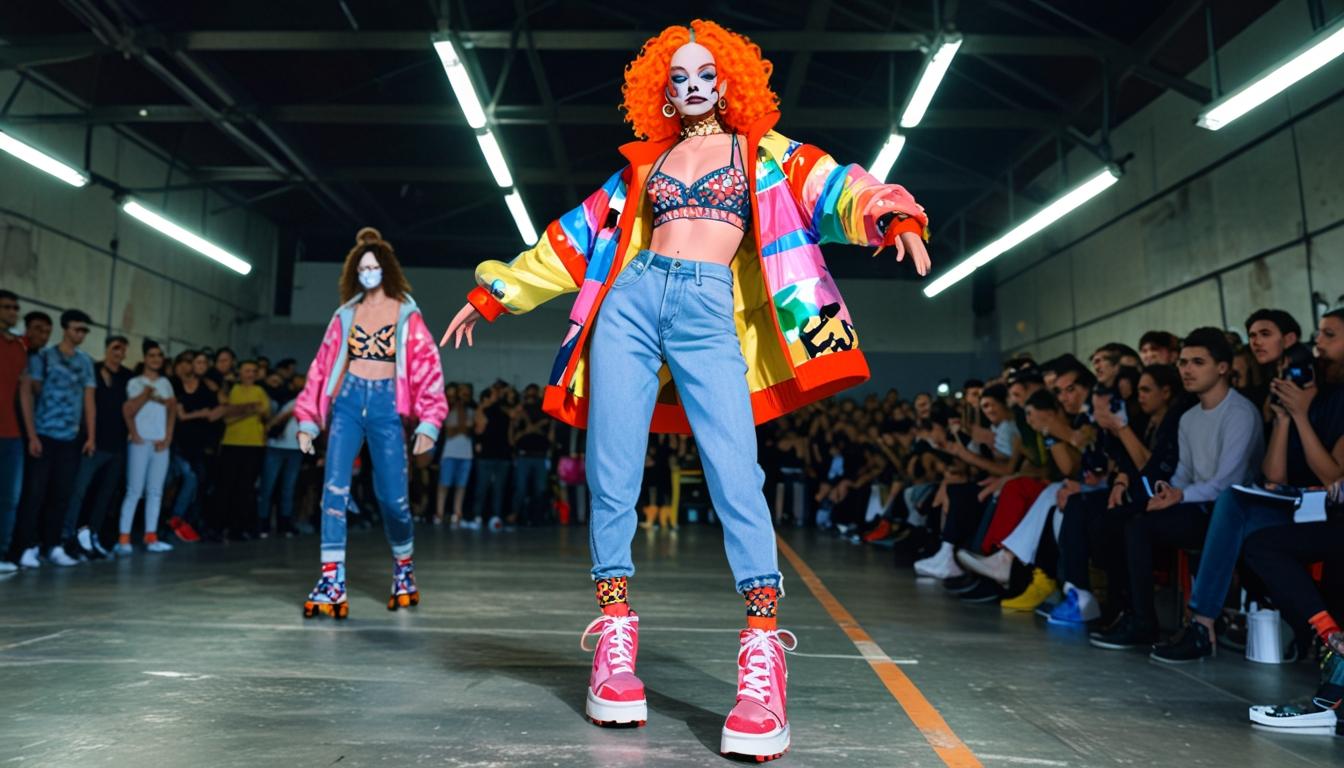 Diesel revolutionizes fashion with vibrant Milan showcase