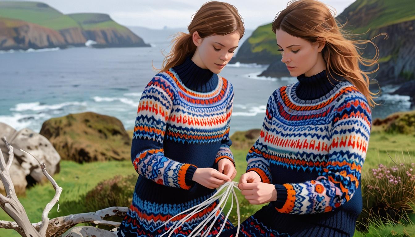 Reviving Fair Isle: Lynne Coleman’s modern cashmere knitwear project