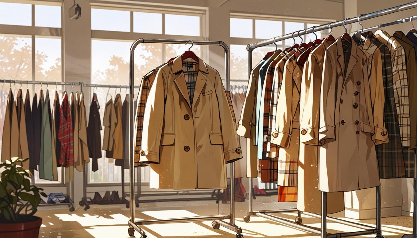 Thrifter’s Burberry coat find goes viral on YouTube