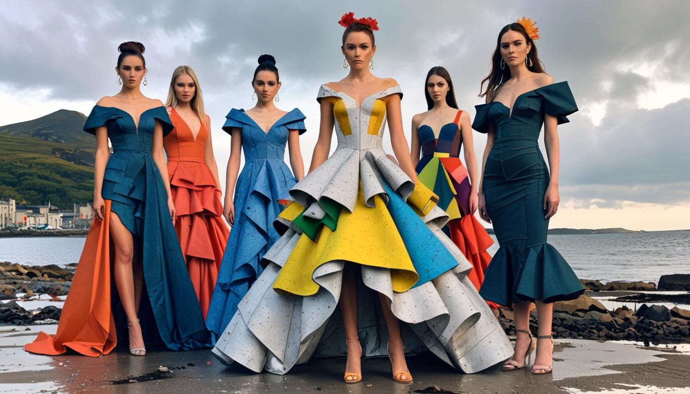 Donegal students shine in sustainable fashion finals with innovative designs