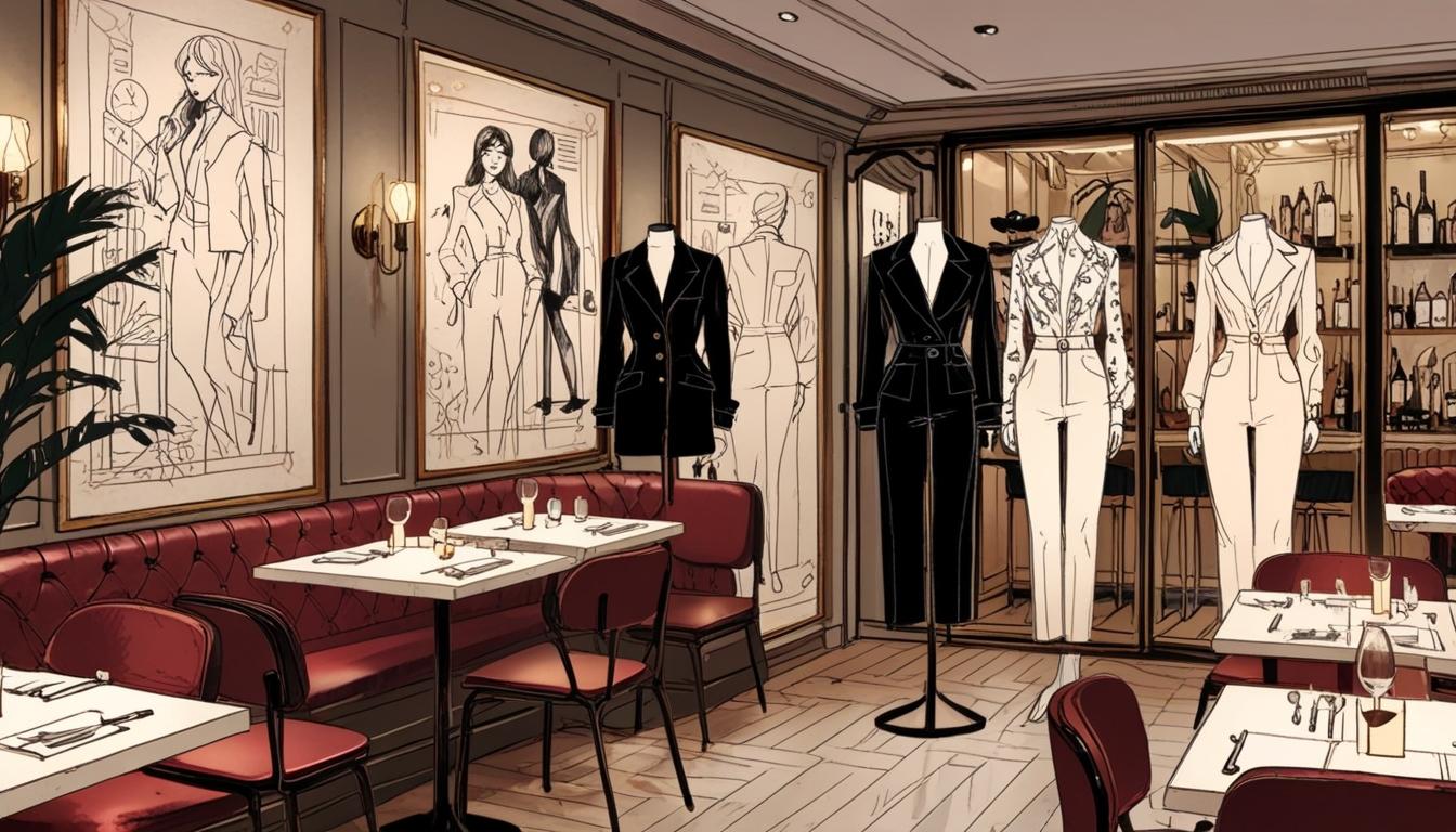 Fanning sisters launch fall collection at historic Brasserie Mollard