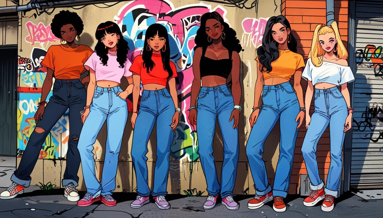 The return of ’90s denim trends in 2025