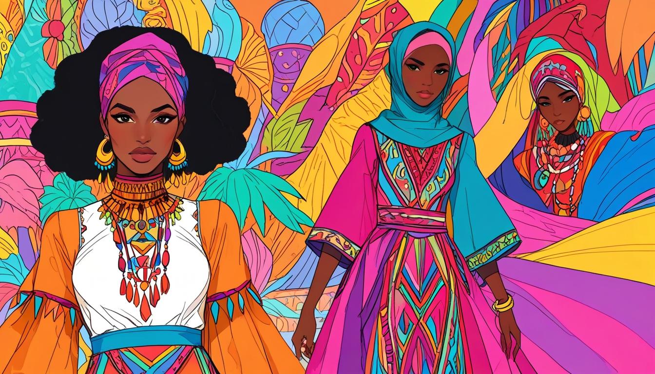 Naballah Chi reshapes fashion for Muslim women with Caribbean flair