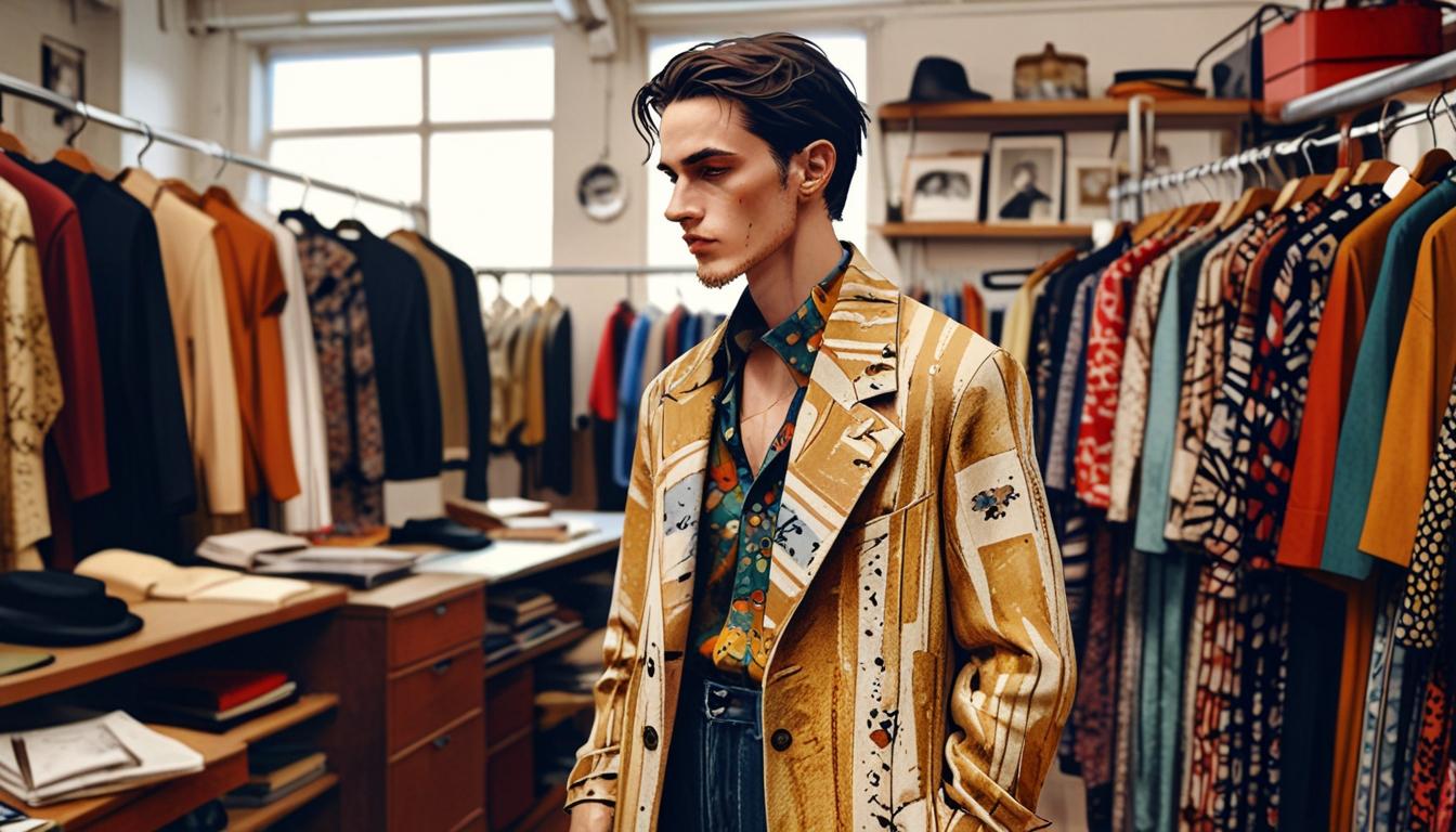 Kiko Kostadinov seeks inspiration in vintage finds