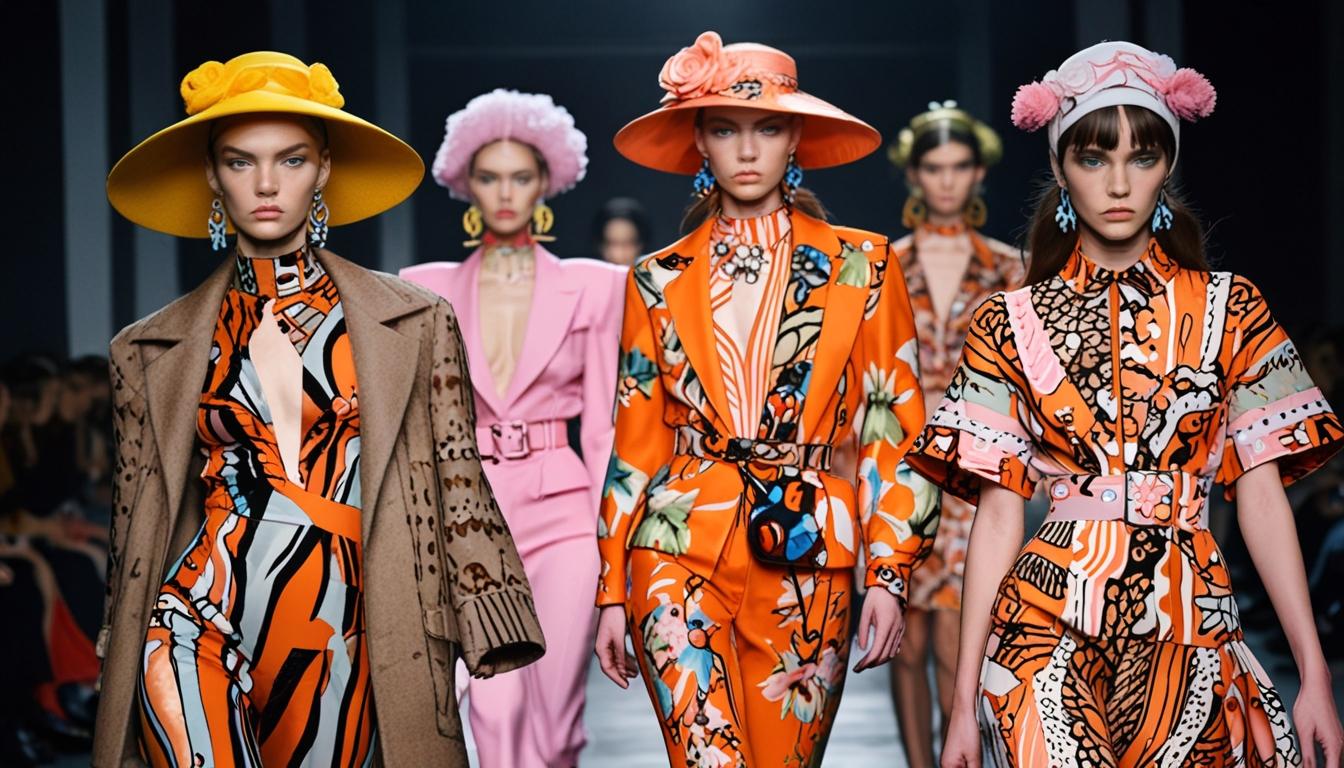 Maximalism takes center stage at Fall 2025 fashion week in Milan