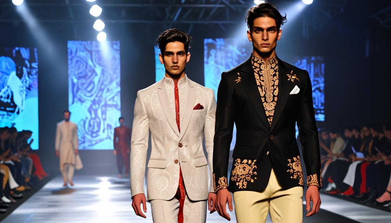 Shantnu & Nikhil unveil Piazza Nova at Lakme Fashion Week
