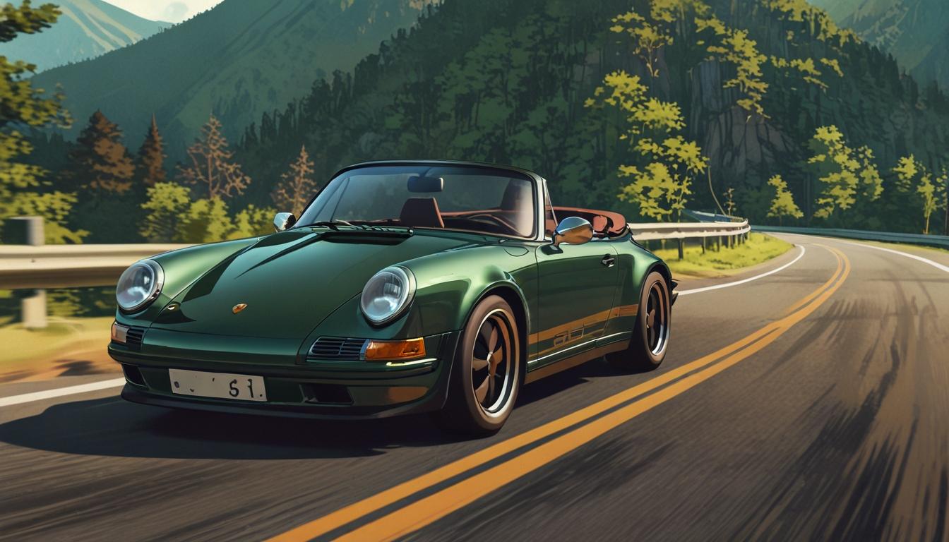 Porsche launches limited-edition 911 Spirit 70 convertible celebrating 1970s design