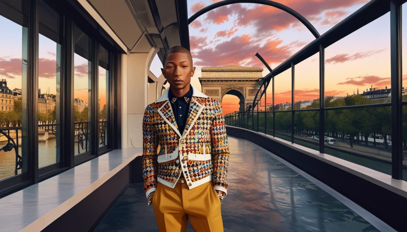 Pharrell Williams blends music, culture, and fashion as Louis Vuitton menswear creative director