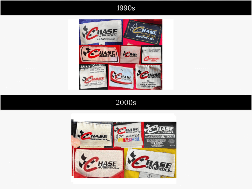How to tell if Chase Authentics is vintage: Logos, Tags & Tips – VCG