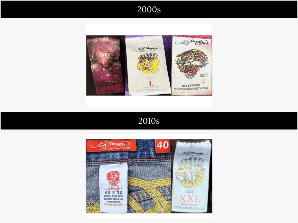 How to tell if Ed Hardy is vintage: Logos, Tags & Tips – VCG